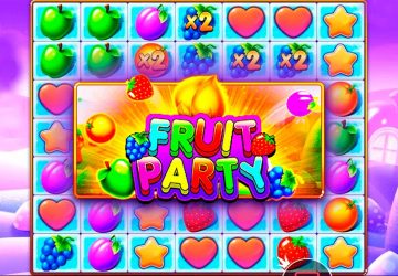 Автомат Fruit Party в казино Вай